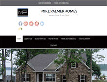 Tablet Screenshot of mikepalmerhomes.com